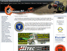 Tablet Screenshot of overdriverc.com